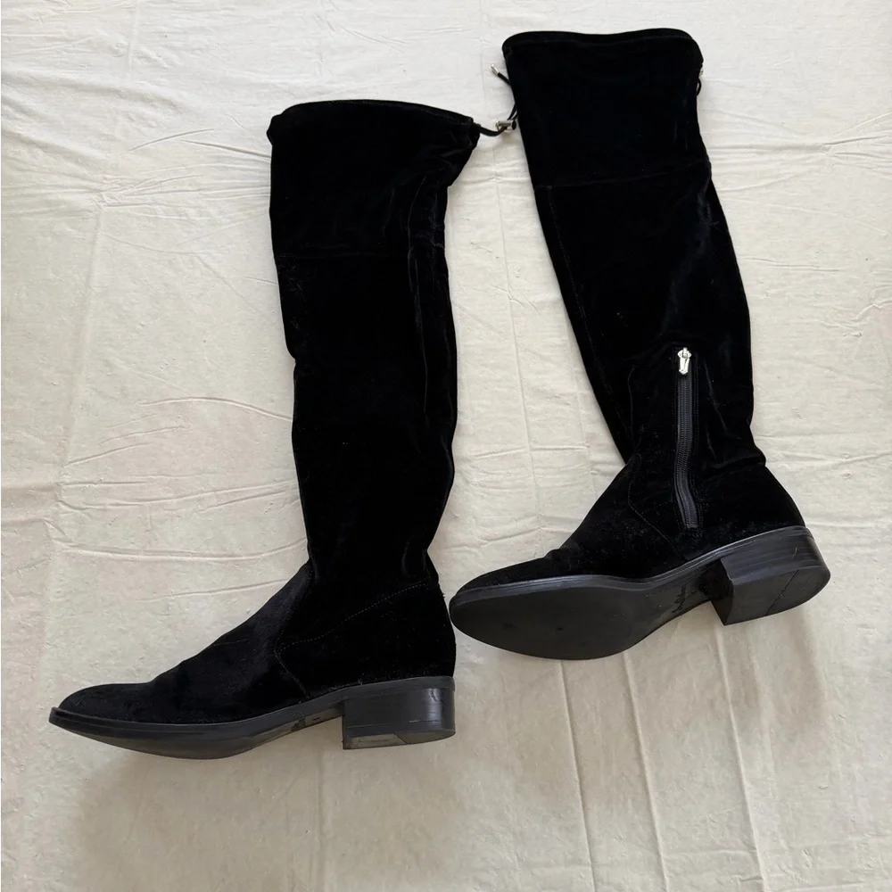 Sam Edelman velvet over the knee boot 8